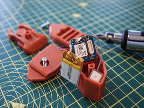 gps tracker activity arduino nano datalogger diy electromaker gopro mount holder kit module programming tiny circuits 3d print model - Mito3D