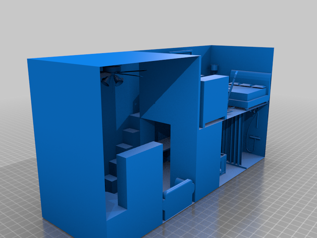 tiny house 3D print model - Mito3D