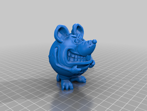 mouse 20 del 3d print model - Mito3D
