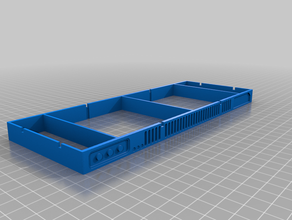 ds walls detailed side panels 3d print model - Mito3D