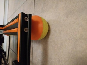 tennis ball vibration damper feet 3d print model - Mito3D