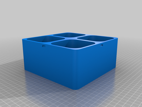 box round container automatic clipping cover storage 3d print model - Mito3D