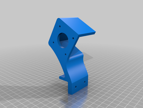extruder elevated mount 2020 extrusions 3d print model - Mito3D