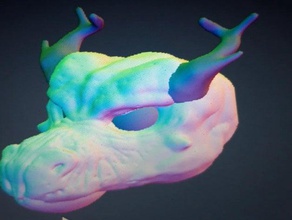 dragon1 boba dragão a cabeça monstro 3d print model - Mito3D