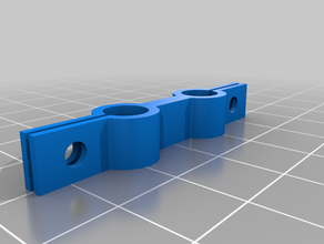 zesty nimble 285mm ptfe clamp tube mount 3d print model - Mito3D