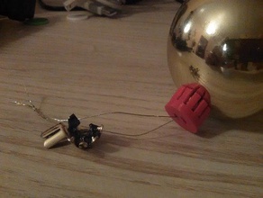 embout de boule no l - boquilla bola navidad ornamento la noel adorno 3d print model - Mito3D