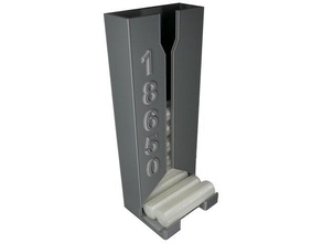 duvar 18650 pil Sebili monte edilmiş tutucu depolama dispenser duvara 3d print model - Mito3D