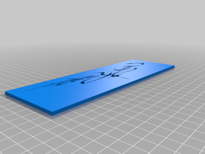 la signature d'un pochoir 3d print model - Mito3D