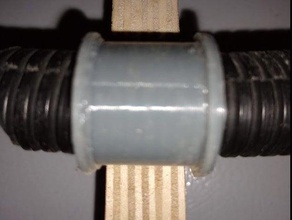 flex thruhole gasket wiring loom electrical thru hole 3d print model - Mito3D