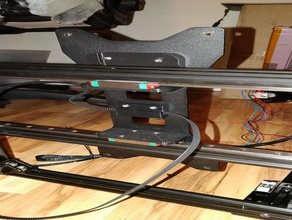adimlab linear rail bed support brackets mod heated mgn12 modification 3d print model - Mito3D