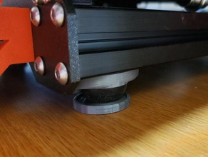 prusa i3 sorbothane ayak emici titreşim mk3s 3030 bağlama ve birleştirme anti sönümleyici sönümleyiciler 3d print model - Mito3D