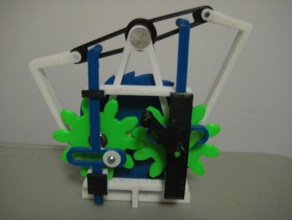 matt's mechanism useless but alarmingly fun play make 3d print model - Mito3D