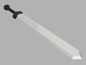 ibo sword mase fag gundam gunpla 3d print model - Mito3D