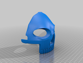 maria calavera máscara de rwby 3d print model - Mito3D
