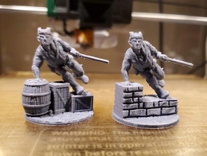 d&d tiefling - parkour 28mm dnd mini miniature dungeonsanddragons dungeons dragons dungeon fighter game piece minature miniatures ranger rogue roleplaying role playing games rpg gae 3d print model - Mito3D