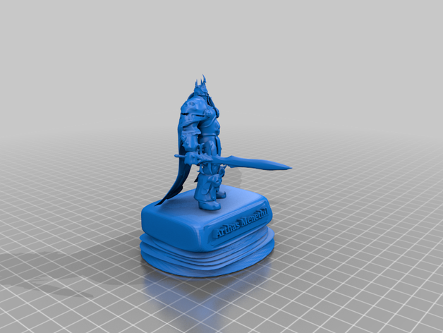 arthas lichking 3D print model - Mito3D