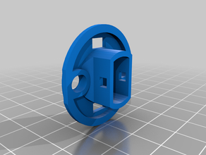 mazda premacy keyless ignition knob base plate inserts entry 3d print model - Mito3D