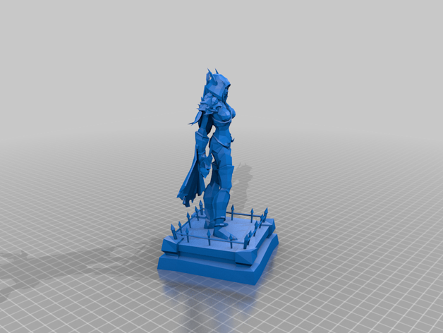 sylvanas horde du monde de warcraft 3D print model - Mito3D