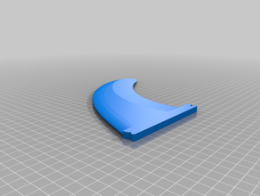 stand up paddleboard sup fin futuros estilo 3d print model - Mito3D