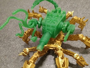 scorpion chaos defiler 40k all dust daemons space marines thousand sons traitor legion warhammer 3d print model - Mito3D