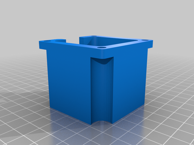 nema 23 bk12-adapterstl 3D print model - Mito3D