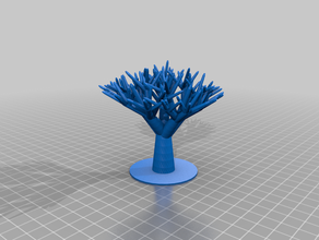 meine angepasste Baum kundengebundene 3d print model - Mito3D
