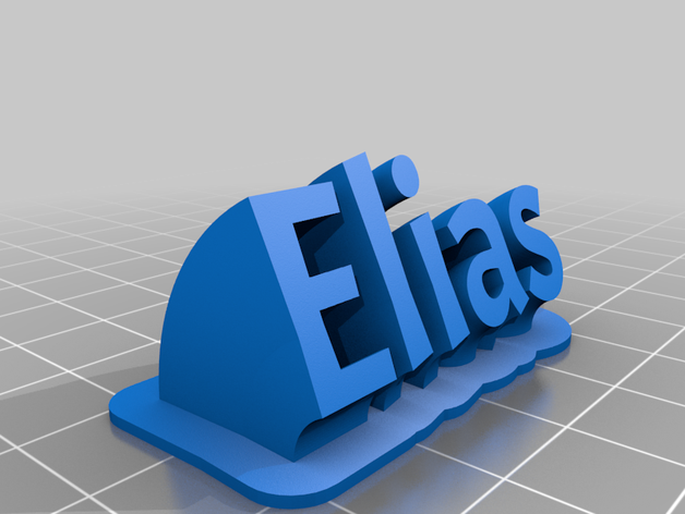 elias customized 3D print model - Mito3D