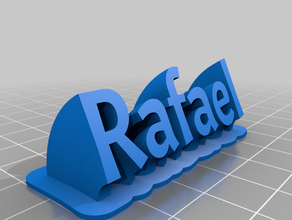 rafael personalizado 3d print model - Mito3D
