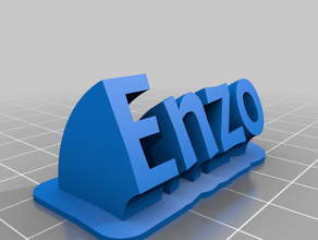 enzo personnalisé 3d print model - Mito3D
