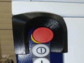 trumpf laser unit emergency button protection 3d print model - Mito3D