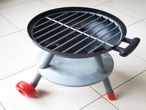 Spielzeug weber grill Grill - weber-grill 3d print model - Mito3D