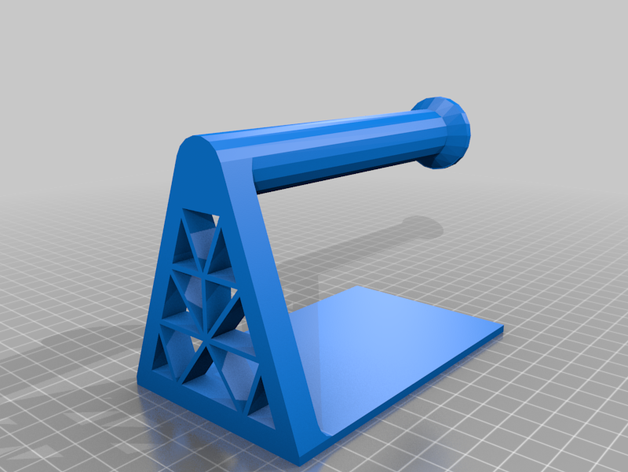 toilet paper holder roll 3D print model - Mito3D