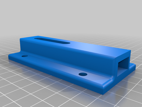 simples trinco da porta trava 3d print model - Mito3D