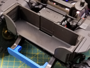traxxas trx4 frontal de la caja batería 3d print model - Mito3D