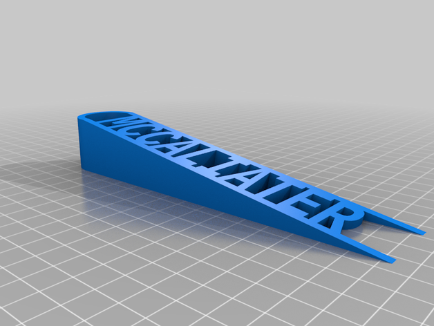 mccalister nuovo su misura 3D print model - Mito3D