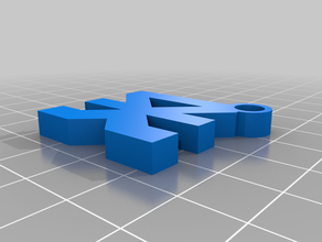 khorne Anahtarlık simgesi bırak warhammer 3d print model - Mito3D