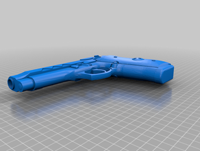 la muerte de kid doble pistolas soul eater demonio pistola 3d print model - Mito3D