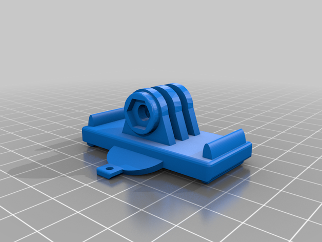 fimi a3 fotocamera gopro mount 3D print model - Mito3D