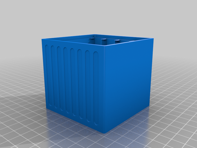 resistor storage box customized 3D print model - Mito3D
