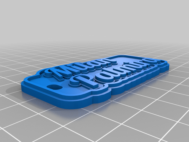 tata mama personalizado 3D print model - Mito3D