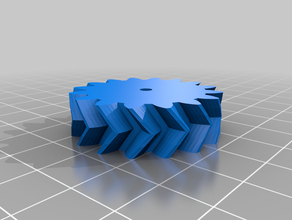 my customized involute gear rack234 3d print model - Mito3D