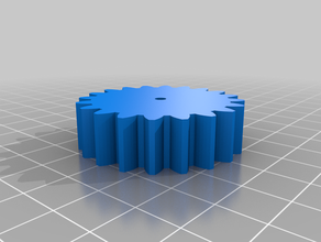 my customized involute gear 20 3d print model - Mito3D