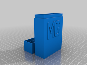 cartão de caso 50 mg personalizado 3d print model - Mito3D