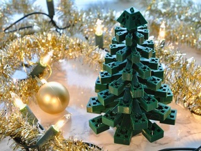 minecraft creeper christmas tree ornament ornaments 3d print model - Mito3D