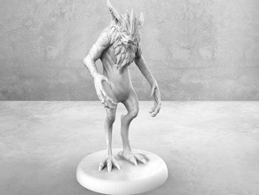 chauve-souris humanoïde - table miniature de batman le mdn donjons dragons jeu mini rpg dessus tabletoprpg 3d print model - Mito3D