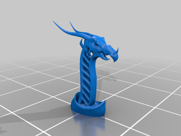 drago opzioni di trascinamento 3D print model - Mito3D