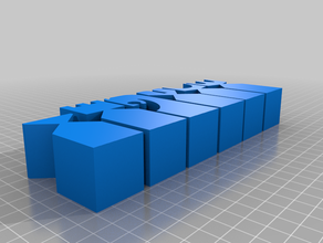 block chess 3d print model - Mito3D