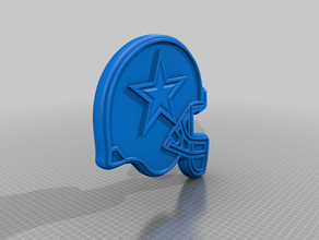 cowboy design 6 cowboys customizable customize customized customizer dallas football team gift 3d print model - Mito3D