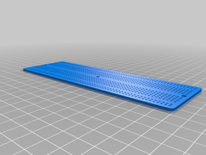 adafruit perma protoboard full size 3d print model - Mito3D