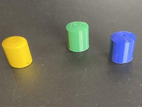 replacement player tokens das verr ckte labyrinth amazeing 3d print model - Mito3D